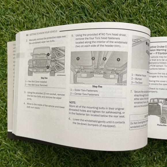 2021 Jeep Gladiator (3.6L 3.0L V6) Owners Manual - Picture 16 of 16